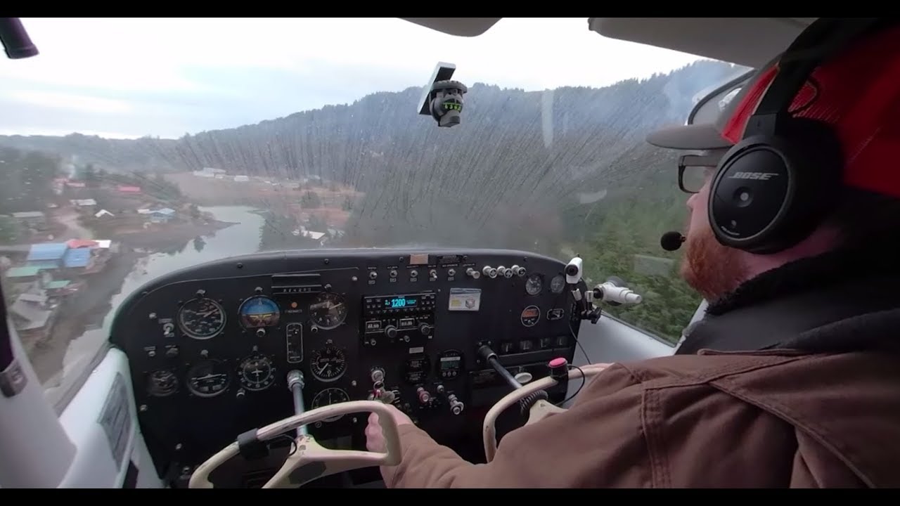 How to Fly: ACTUAL Soft Field Landing in Alaska  + Trees, Terrain & Eagles