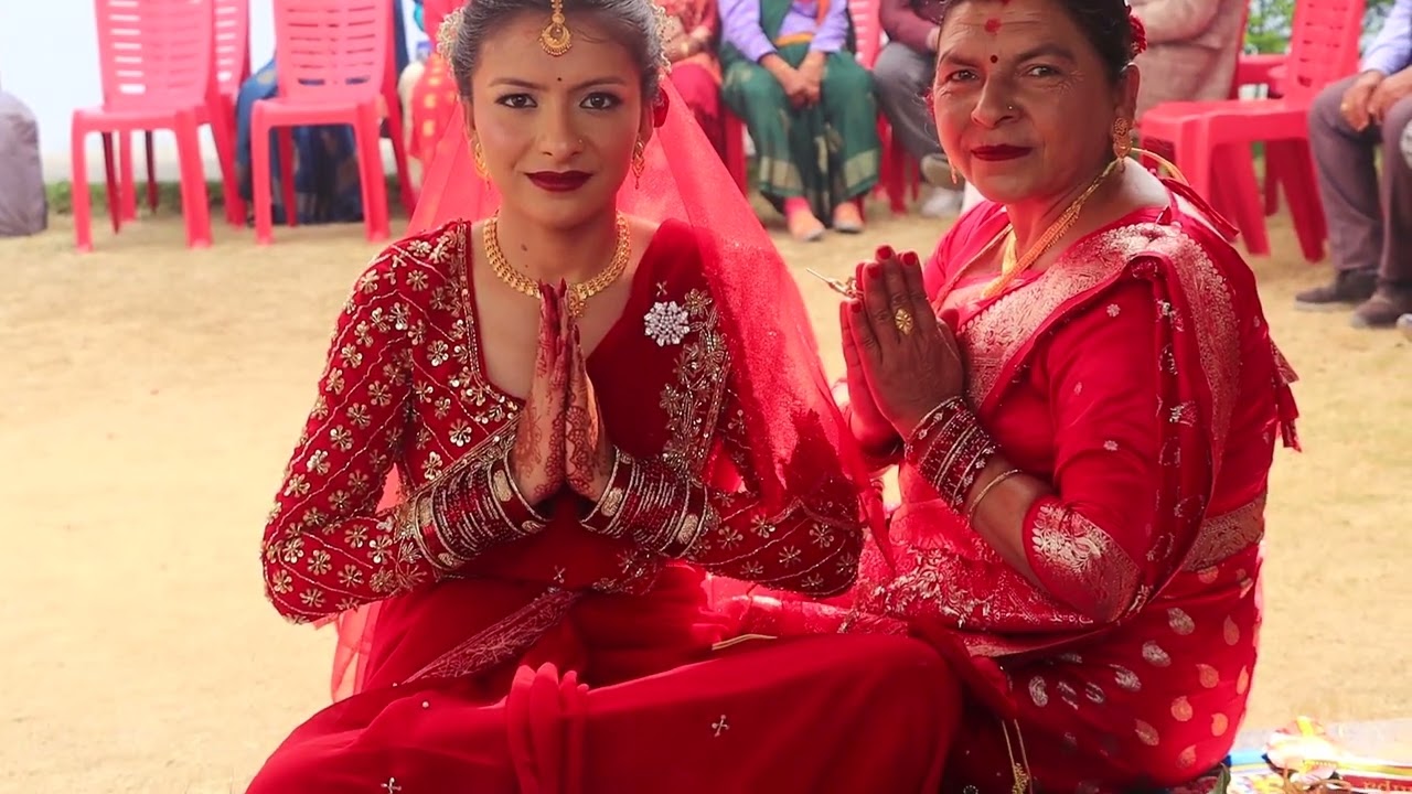 pratikshya weds binod nepali wedding 2082 rr studio rampur 9867582543