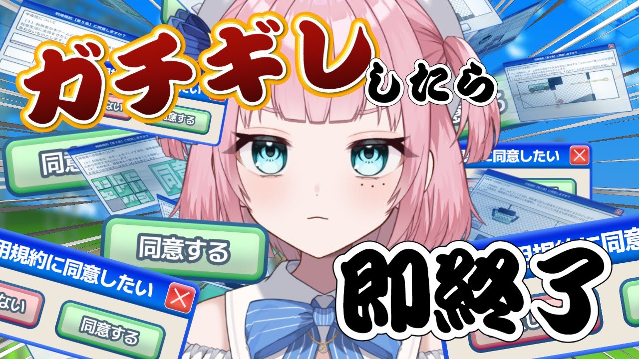 【#利用規約に同意したい 】ガチギレしたら即終了の利用規約に同意したい【#風花のぞみ /#新人vtuber 】