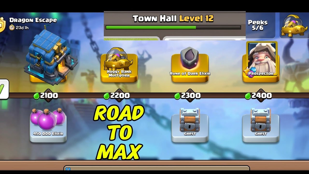 Road to max townhall 12 #classingadda #clashofclans #sumit007 #coc #supercell #games #sumit007live 