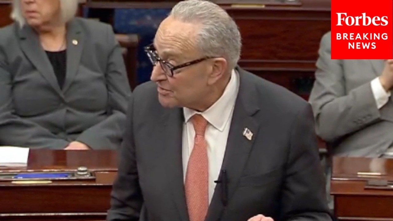 Chuck Schumer Issues Last Minute Plea To Senate GOP To Vote For Iran War Powers Resolution