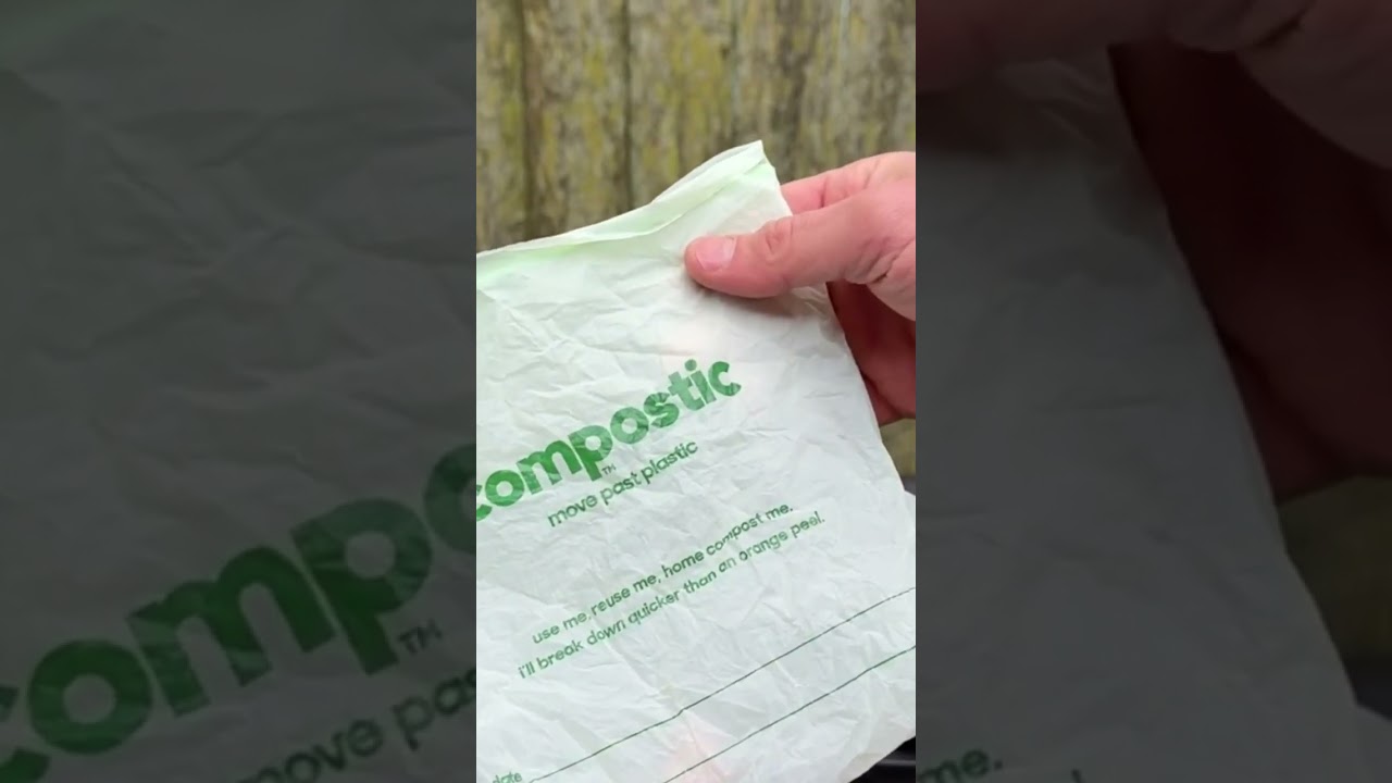 I Tested Compostic Compostable Ziploc Bags In My Home Composter #gardening #garden #compost
