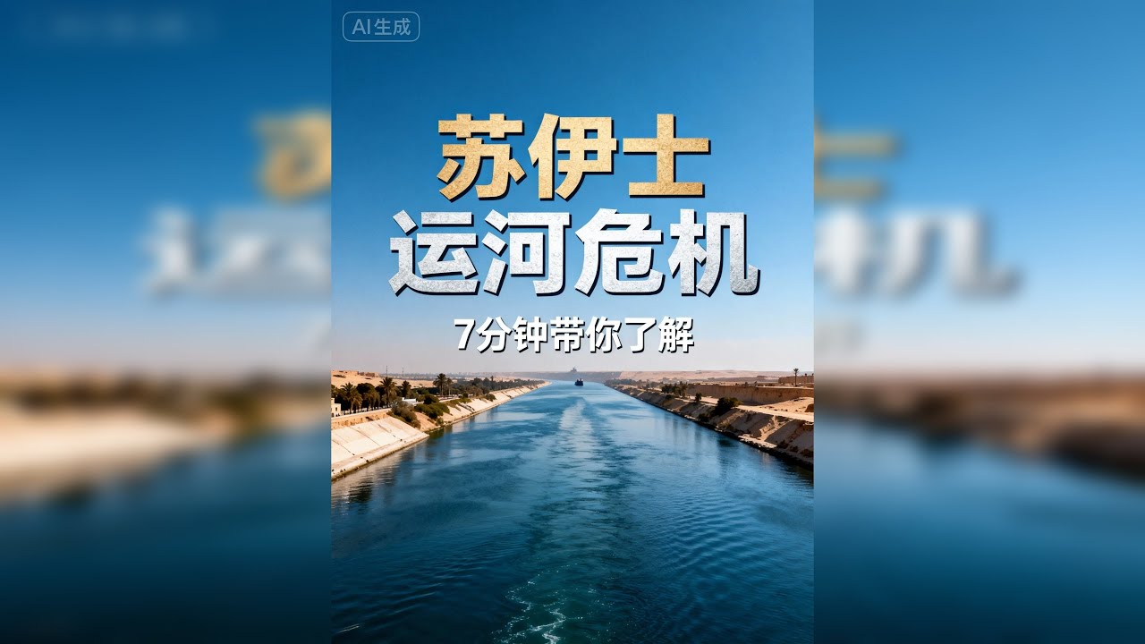 7分钟带你了解苏伊士运河危机