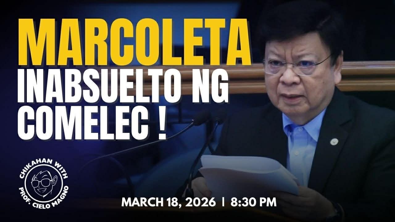 Marcoleta, inabswelto ng COMELEC!