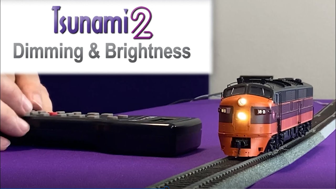 Tsunami2 Lighting Effect: Dimming and Brightness Adjustments