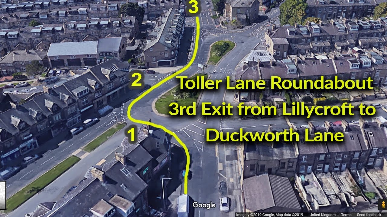 Heaton (Bradford) Test Route ||Toller Lane Roundabout|| Lillycroft to Duckworth lane