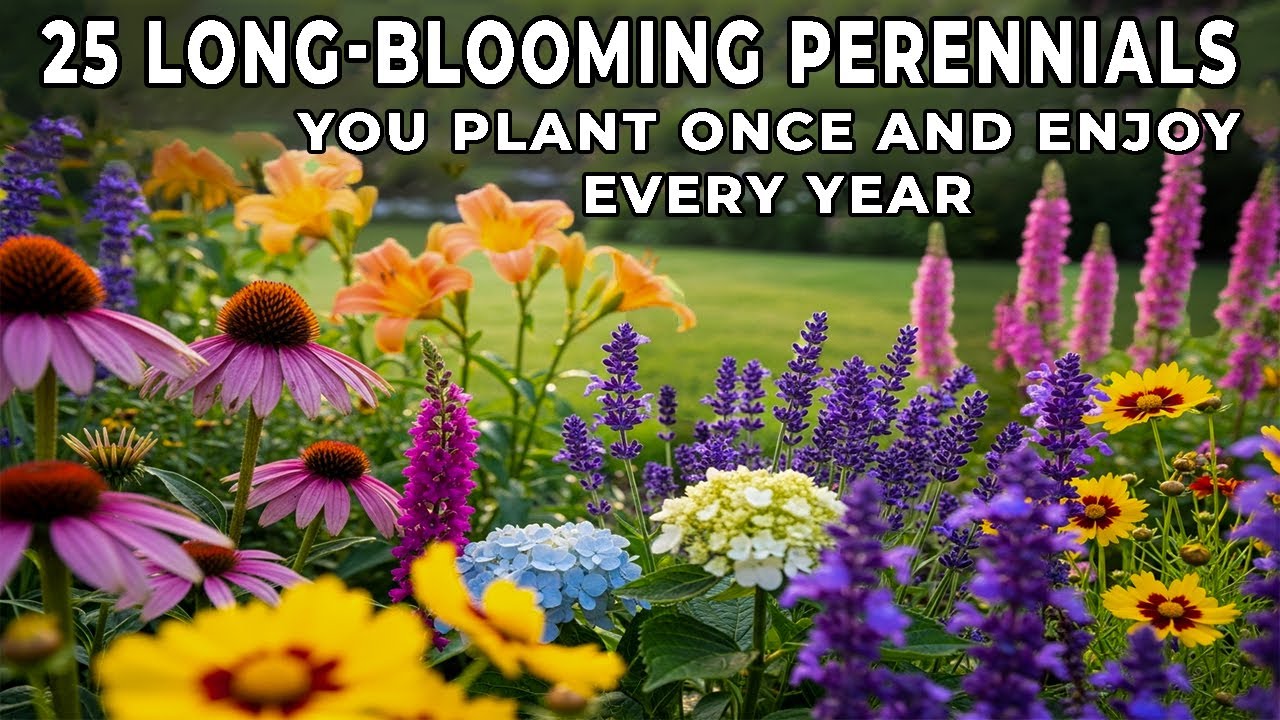 25 Long-Blooming Perennials You Plant Once and Enjoy Every Year