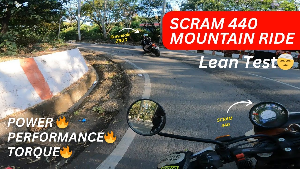 SCRAM 440 performance in MOUNTAIN⛰️ || Pure Sound 🔊🔊|| Royal Enfield Scram 440