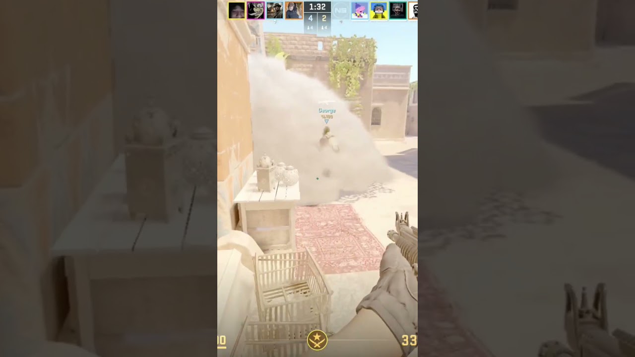 smoke show #csgo #cs2overpass #cs2 #gaming #csgofunny