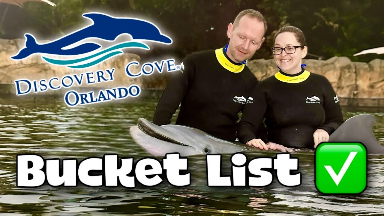 Our First Time At Discovery Cove Orlando! | Bucket List Dolphin Swim