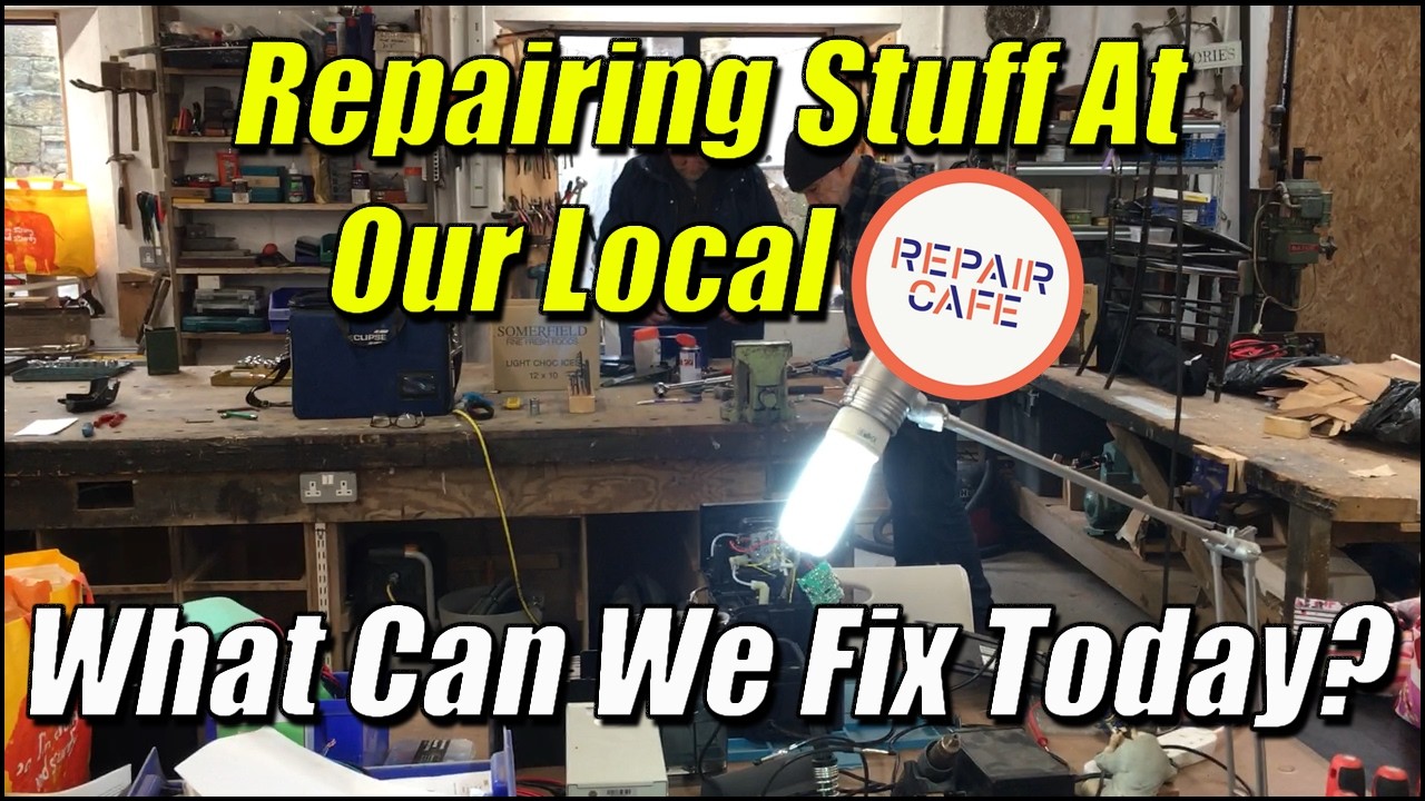Repairing Items At My Local Repair Cafe | See What People Bring In To Have Fixed!