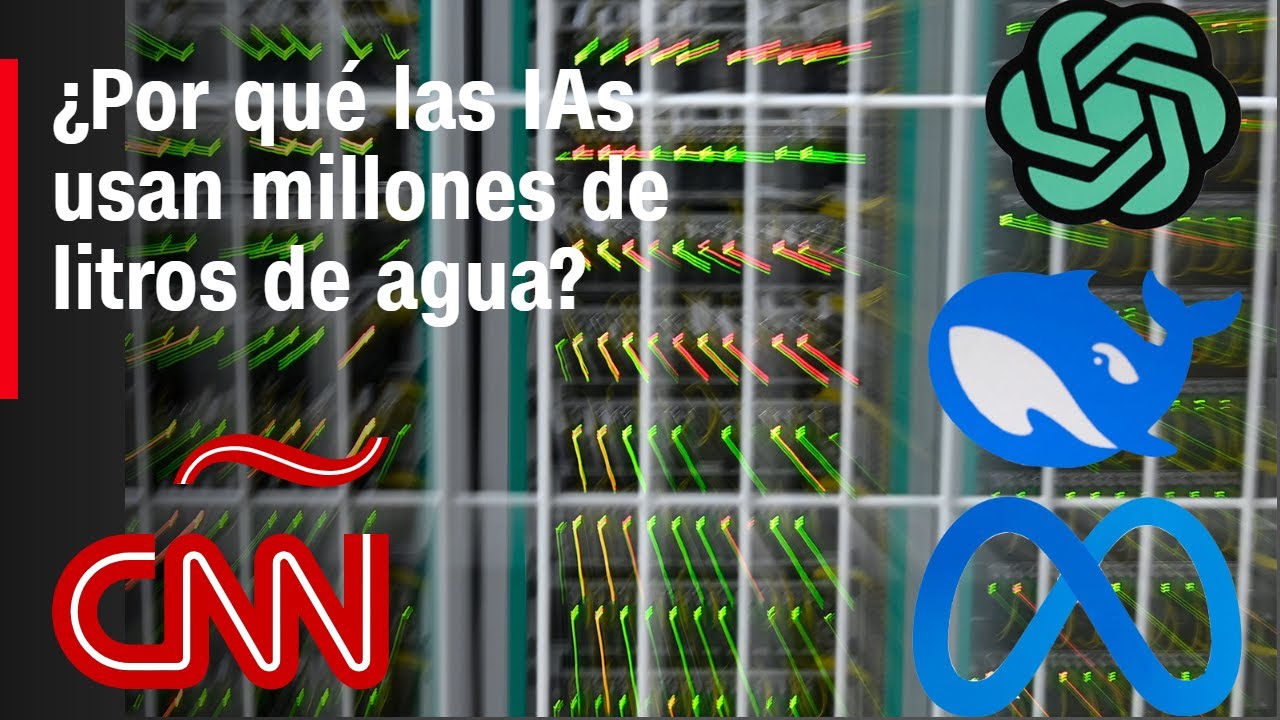Millones de litros de agua y emisiones de carbono: el costo de las inteligencias artificiales