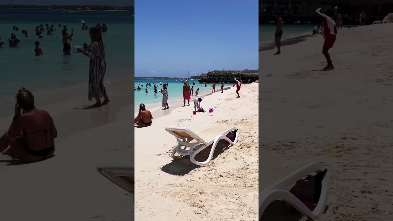 Palm Beach Aruba ☀️🌊🏖 #shorts #aruba #caribbean #travel ￼