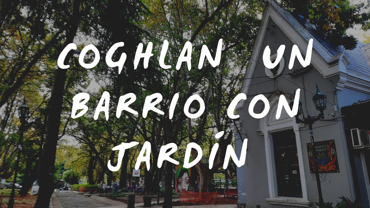 Coghlan un barrio con jardín