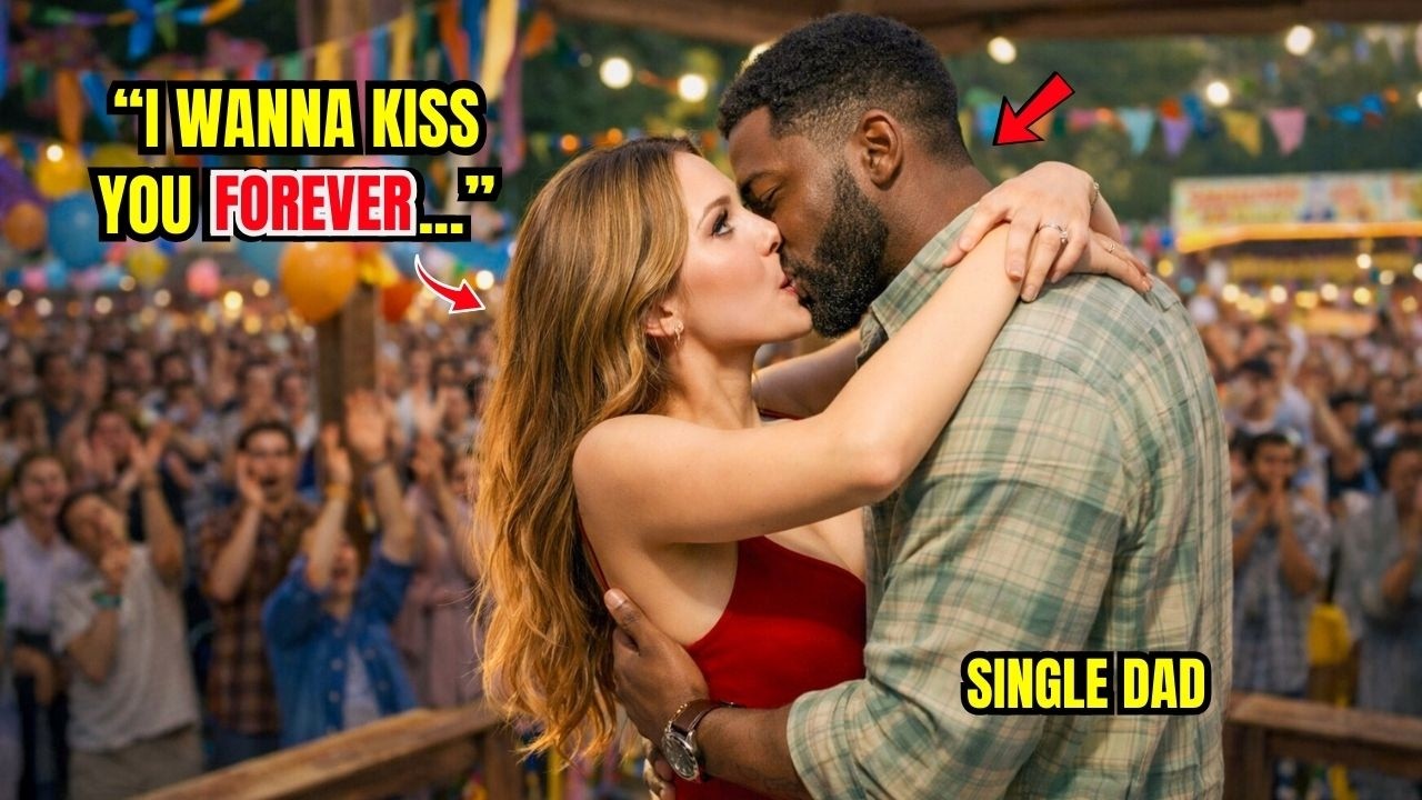 Black Single Dad Joined a “Longest Kiss” Dare — What Happened Next Changed His Daughter’s Life