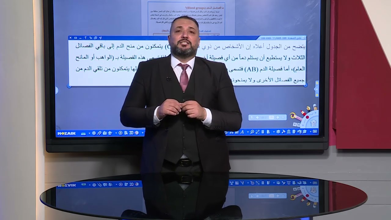 الاحياء الثالث المتوسط - الفصل الخامس- جهاز الدوران ج2
