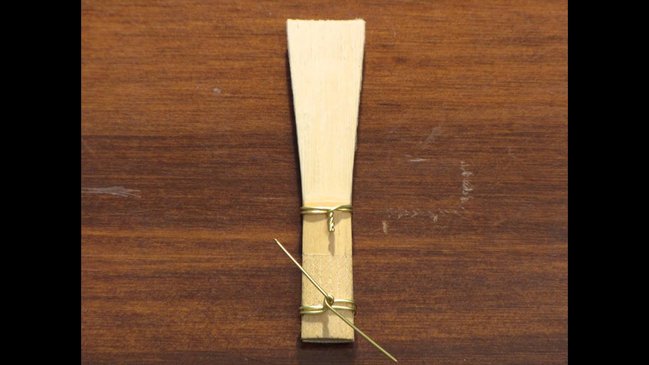 Bassoon Reed Making 101