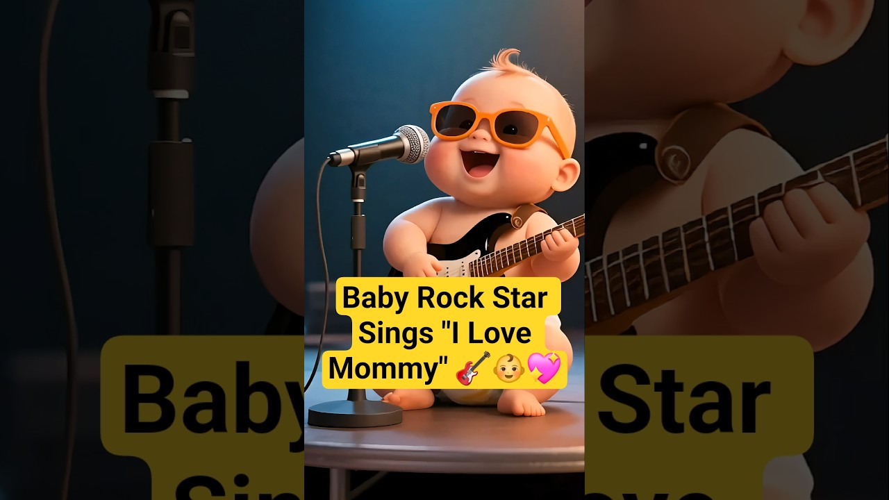 Baby Rock Star Sings 