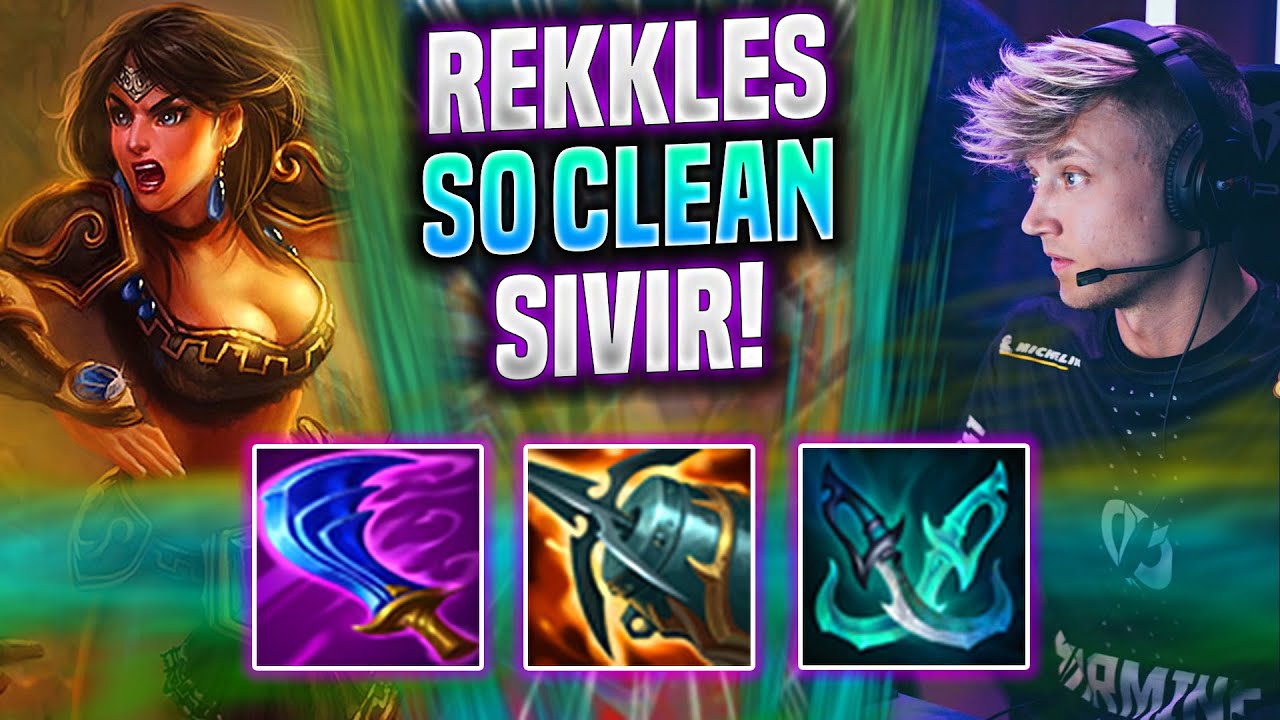 REKKLES IS SO CLEAN WITH SIVIR! - KC Rekkles Plays Sivir ADC vs Ezreal! | Season 2022