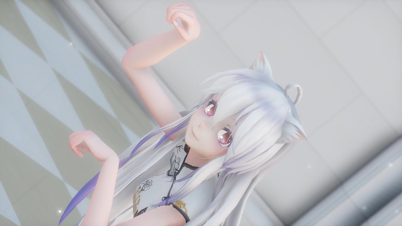 【MMD】PiNK CAT／GARNiDELiA × 弱音ハク