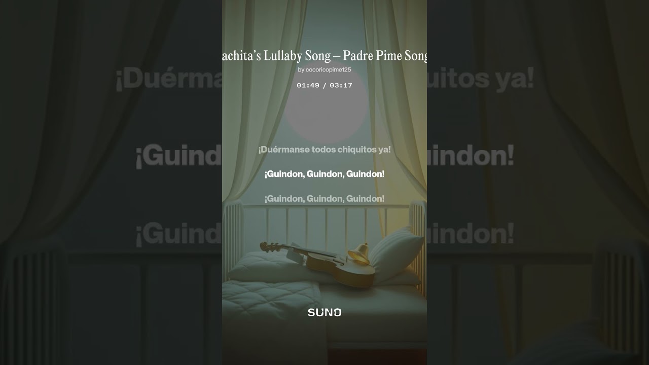Pachita’s Lullaby Song – Padre Pime Songs
