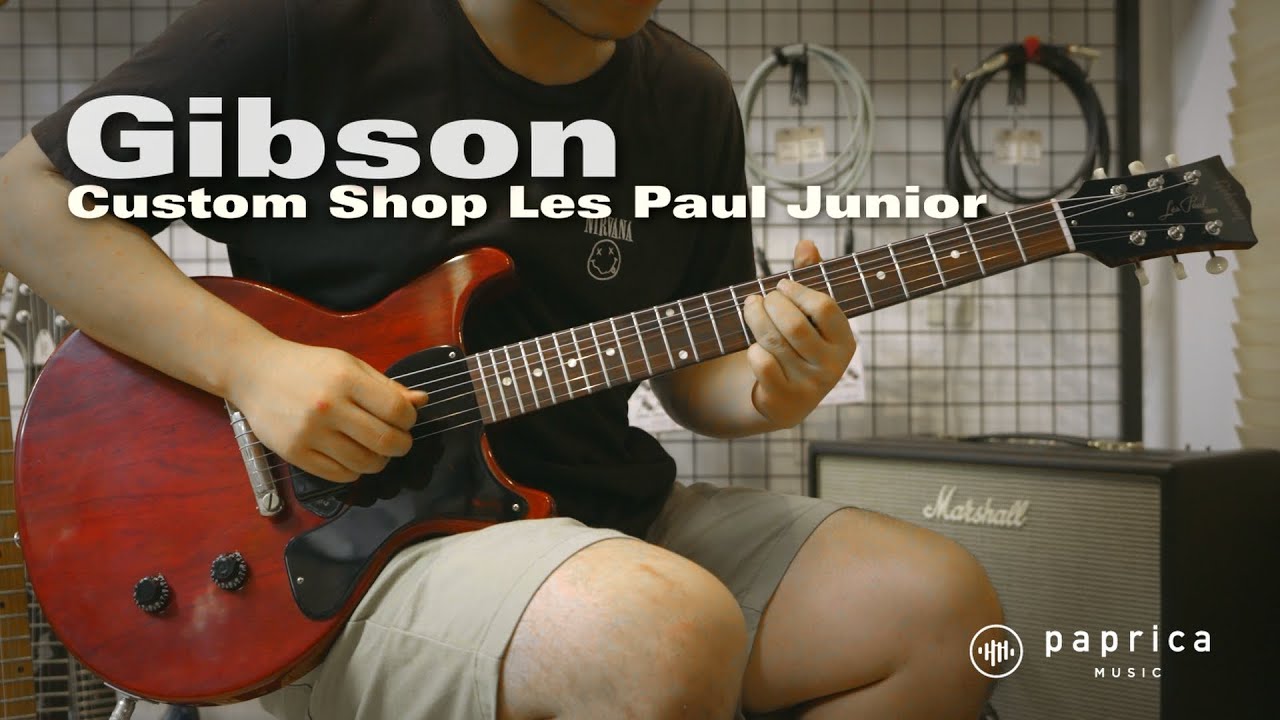 Gibson Custom Shop 1958 Les Paul Junior DC VOS Cherry Red 2024
