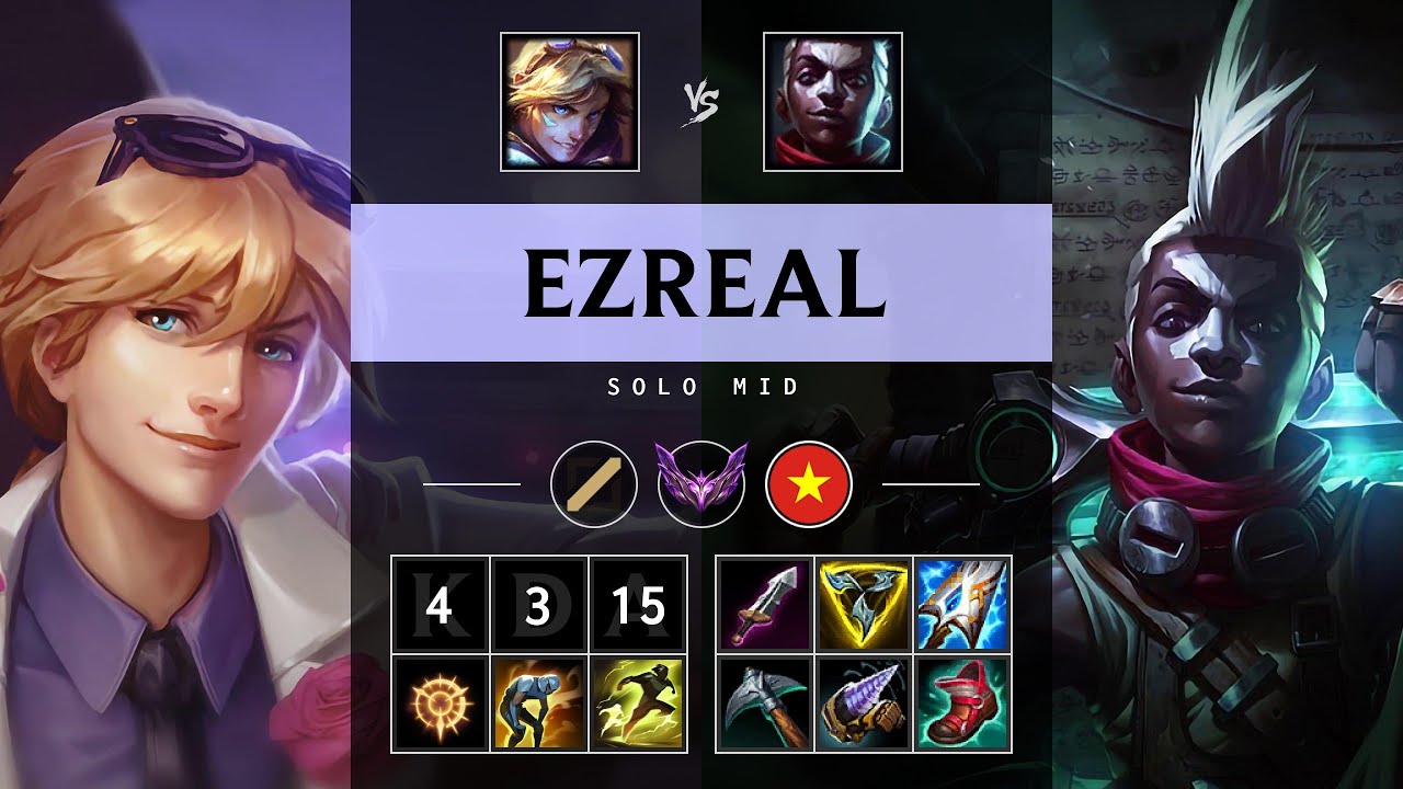 Ezreal Mid vs Ekko - VN Master Patch 25.08