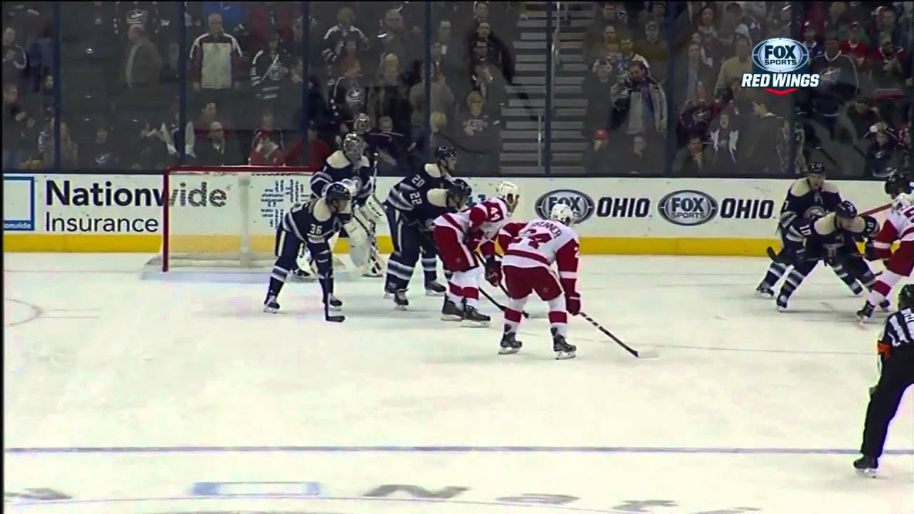 02/02/2013 - Damien Brunner's Goal vs. Columbus Blue Jackets