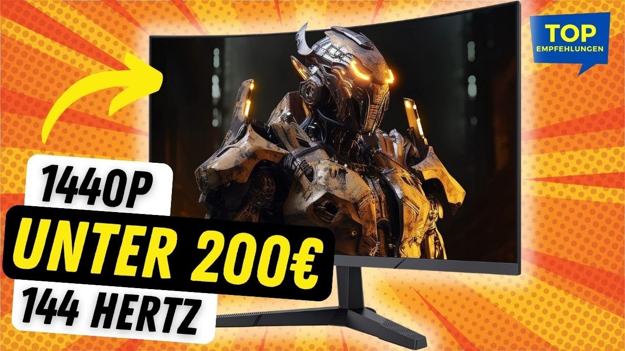 Bester Gaming Monitor unter 200 Euro - KOORUI Monitor Kaufberatung