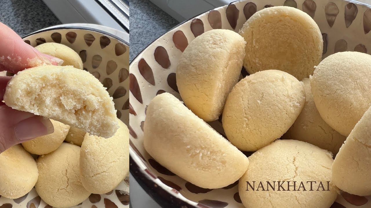 നാൻകട്ടായ് | Cochin Bakery Style Nankhatai | Butter Biscuit
