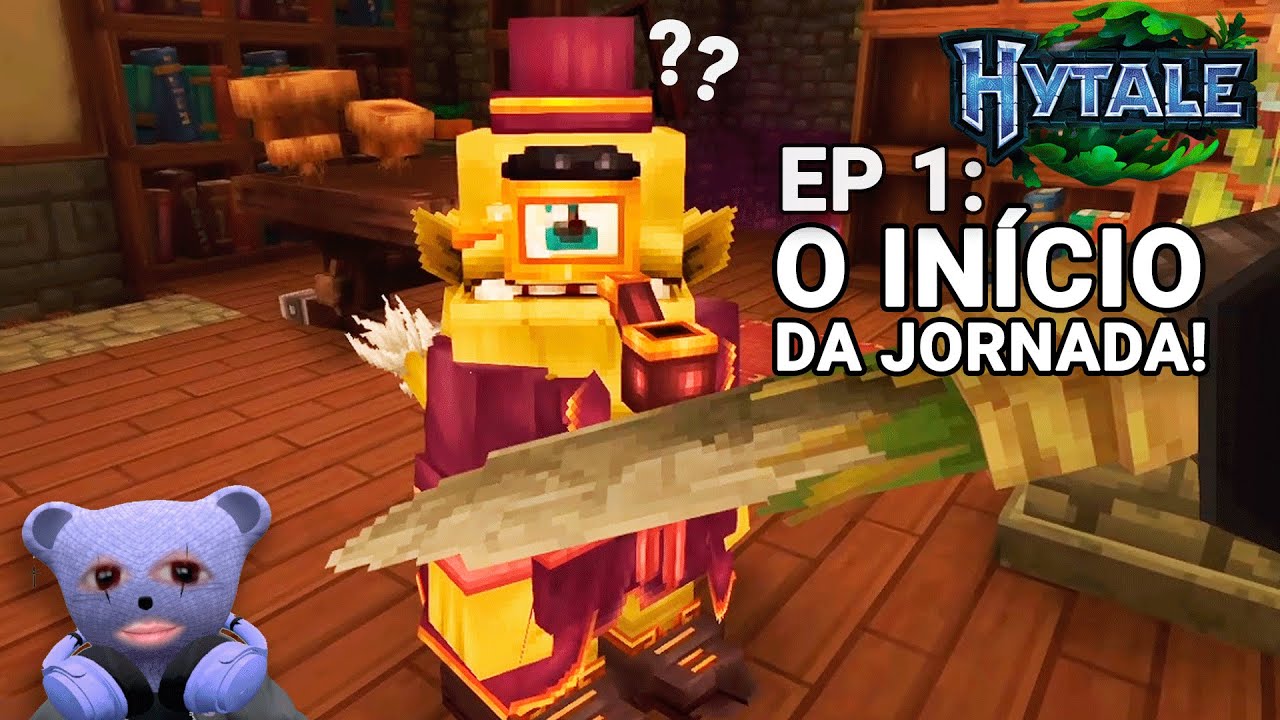 INVADI E ROUBEI A CASA DE UM CICLOPE! - HYTALE