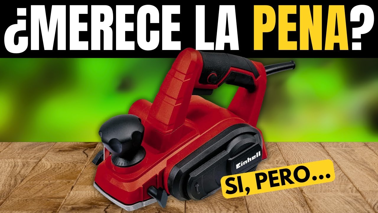 CEPILLO EL&Eacute;CTRICO CON CABLE EINHELL TC-PL 750: &iquest;EL MEJOR CEPILLO DE MADERA EINHELL? (B01MYUJ1A8)