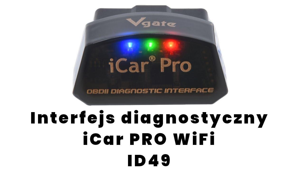Interfejs diagnostyczny iCar PRO WiFi - ID49 - Prezentacja i Konfiguracja