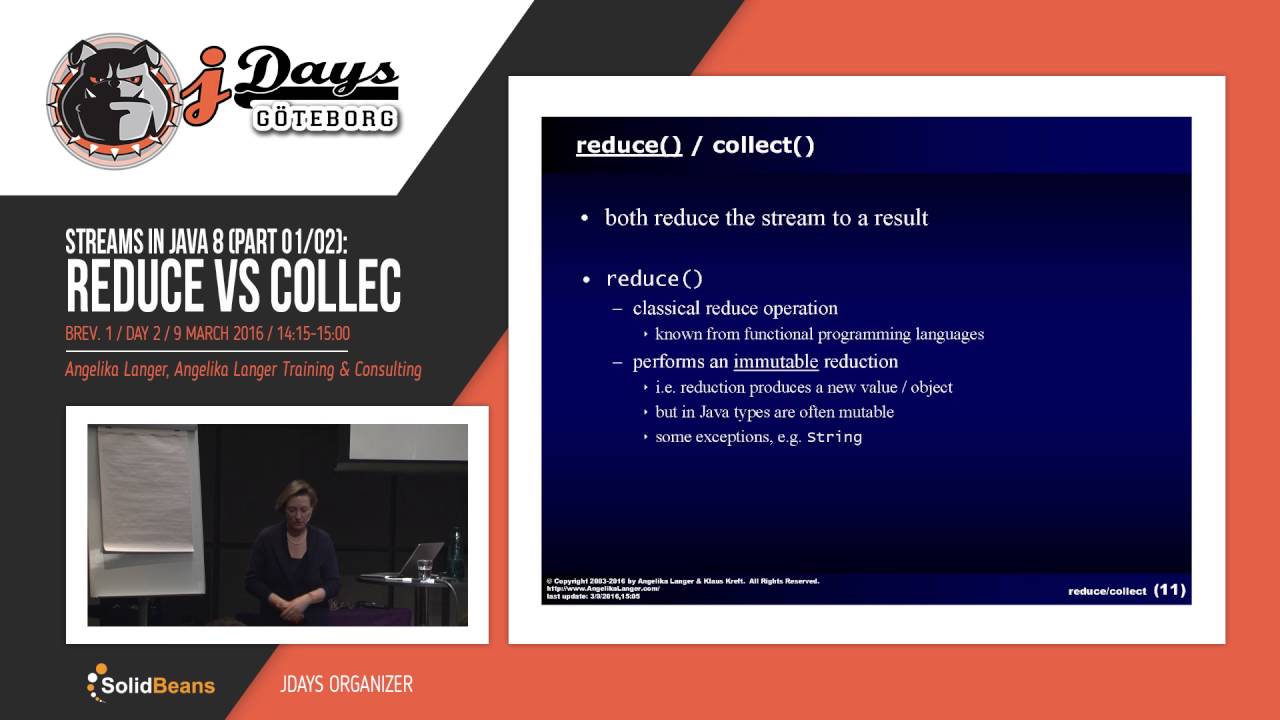 Streams in Java 8: Reduce vs. Collect