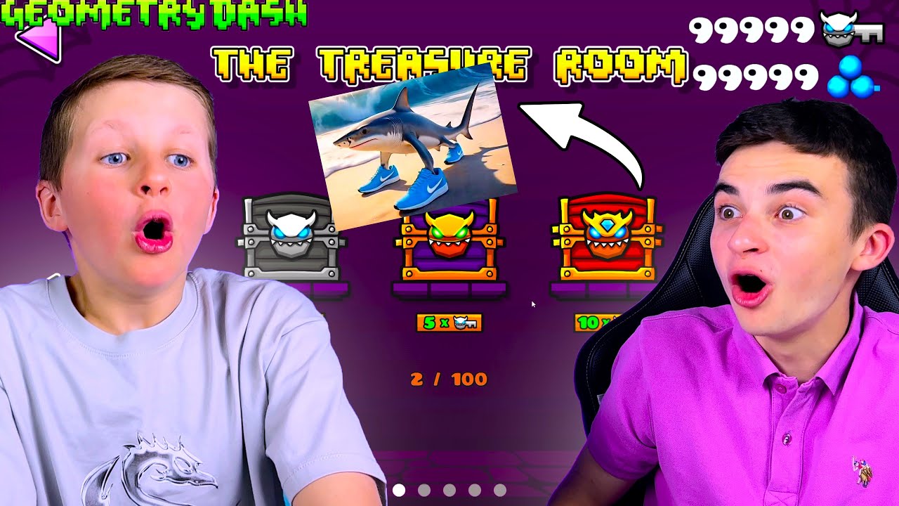 ПОТРАТИЛИ ВСЕ ОРБЫ И КЛЮЧИ В GEOMETRY DASH!