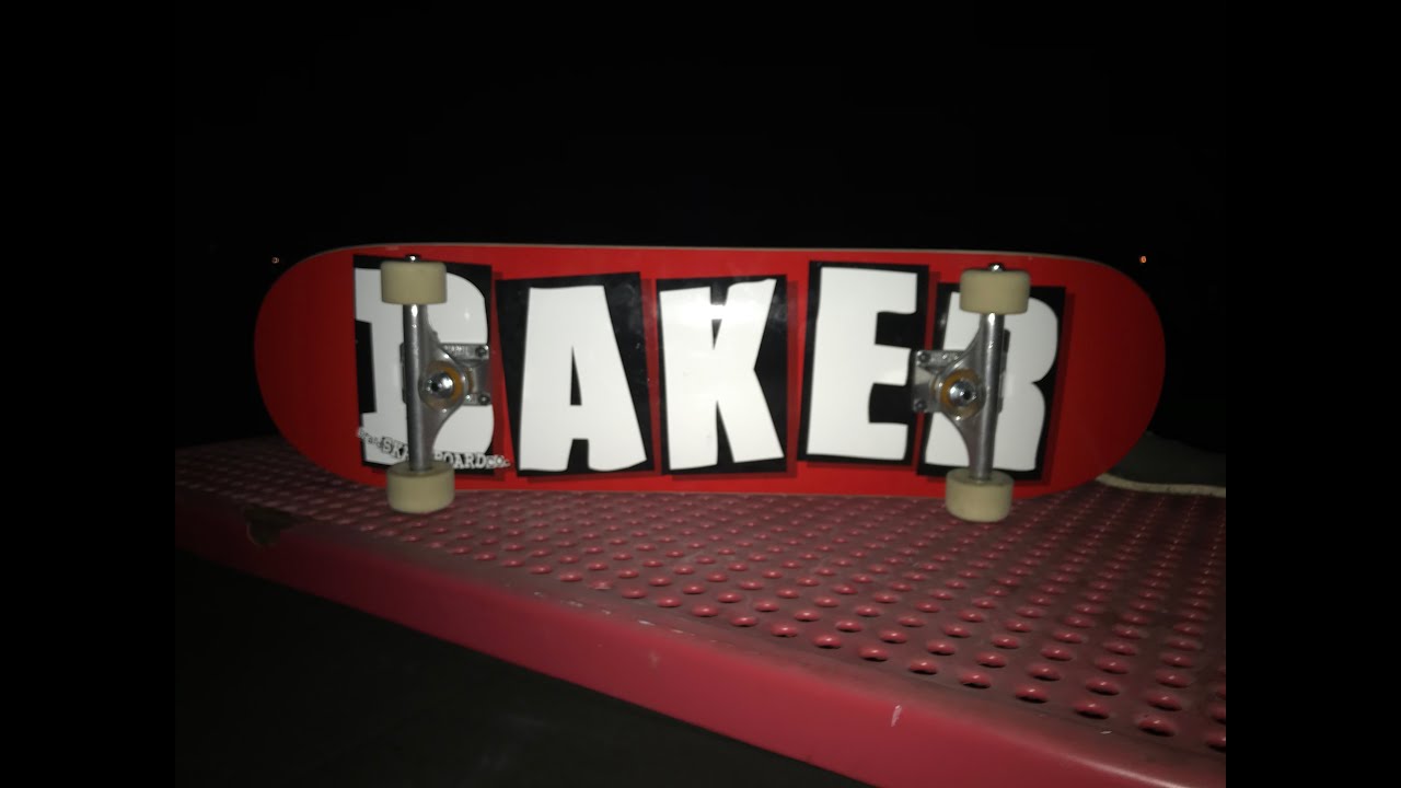 Skating my first Baker board (Board Setup)