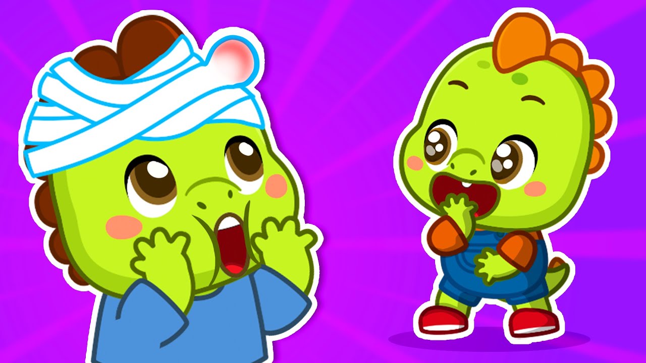 Canção Boo Boo | Ai, Tenho um Dodói | LaLaDino Canções Infantis
