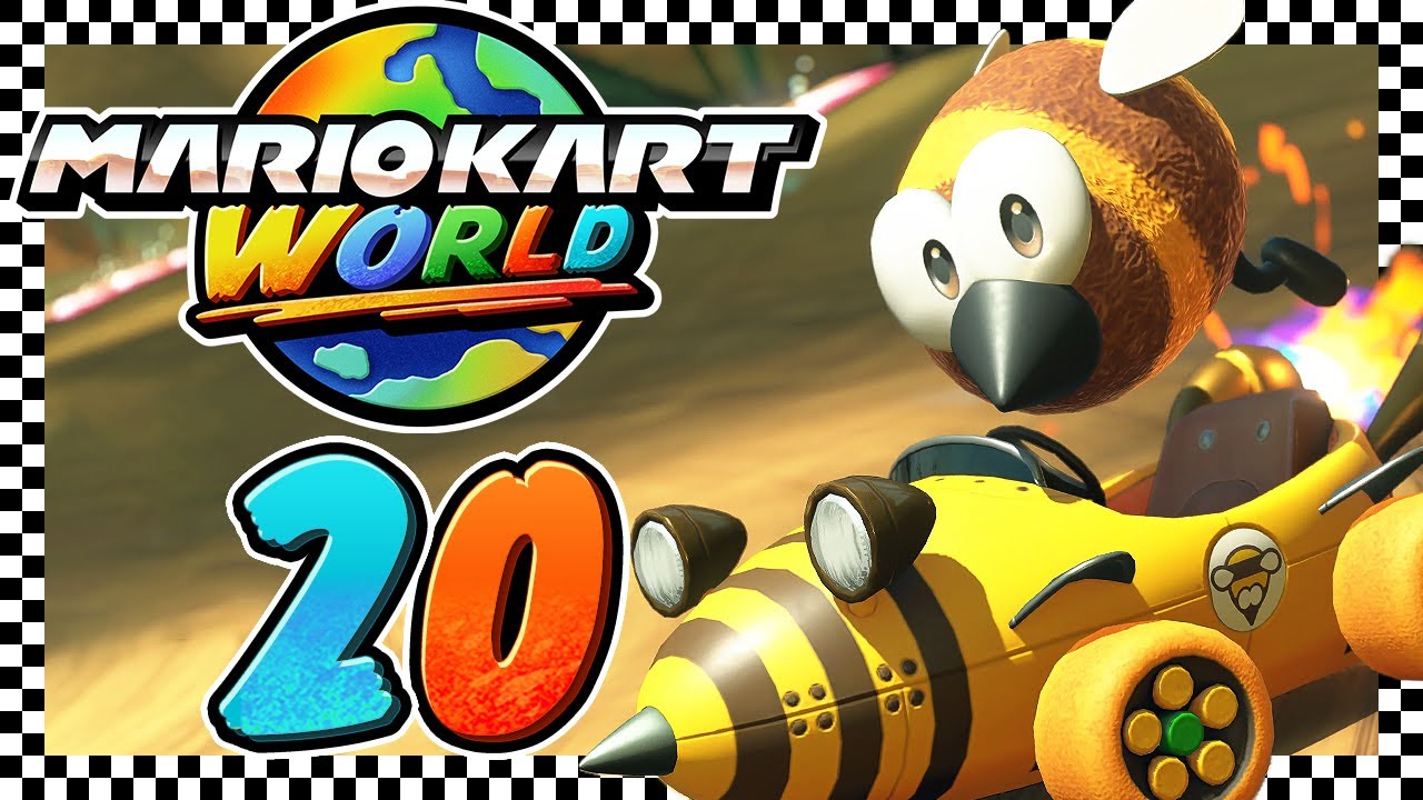 MARIO KART WORLD # 20 🏁 Kronen-Metropole Erkundung 1/2! P-Schalter, ?-Platten und Peach-Medaillen!