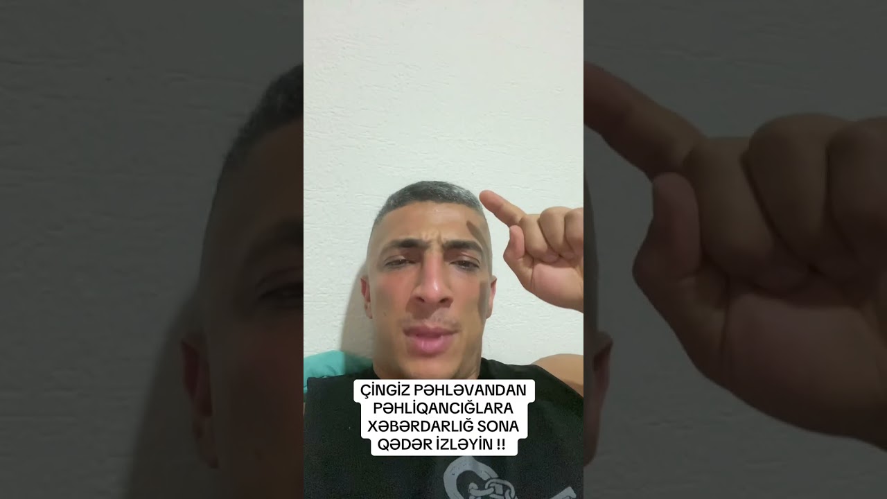 PƏHLİQANCIĞLARA SON XƏVƏRDARLIĞ