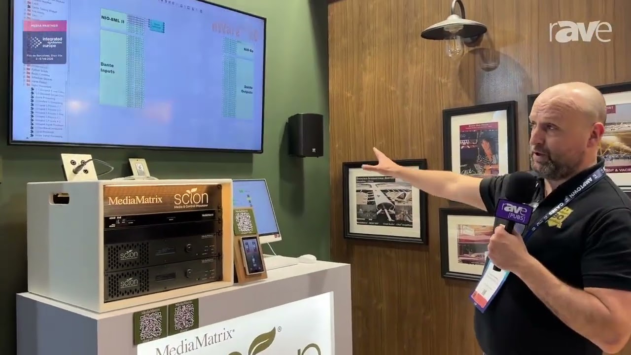 ISE 2026: Peavey Commercial Audio Presents MediaMatrix SCION
