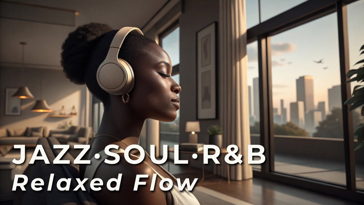 Smooth Jazz & Soulful R&B – Soft Relaxing Grooves for a Peaceful Atmosphere