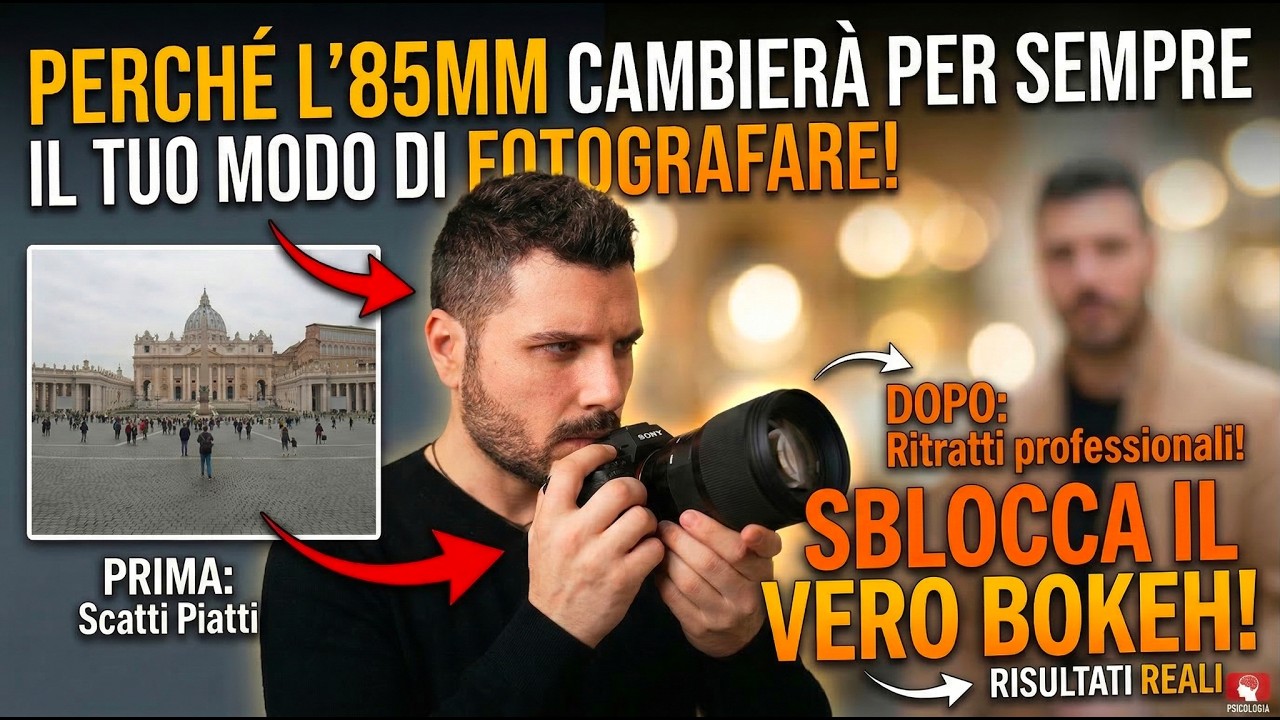 Perché l'85mm Cambierà per Sempre il tuo Modo di Fotografare