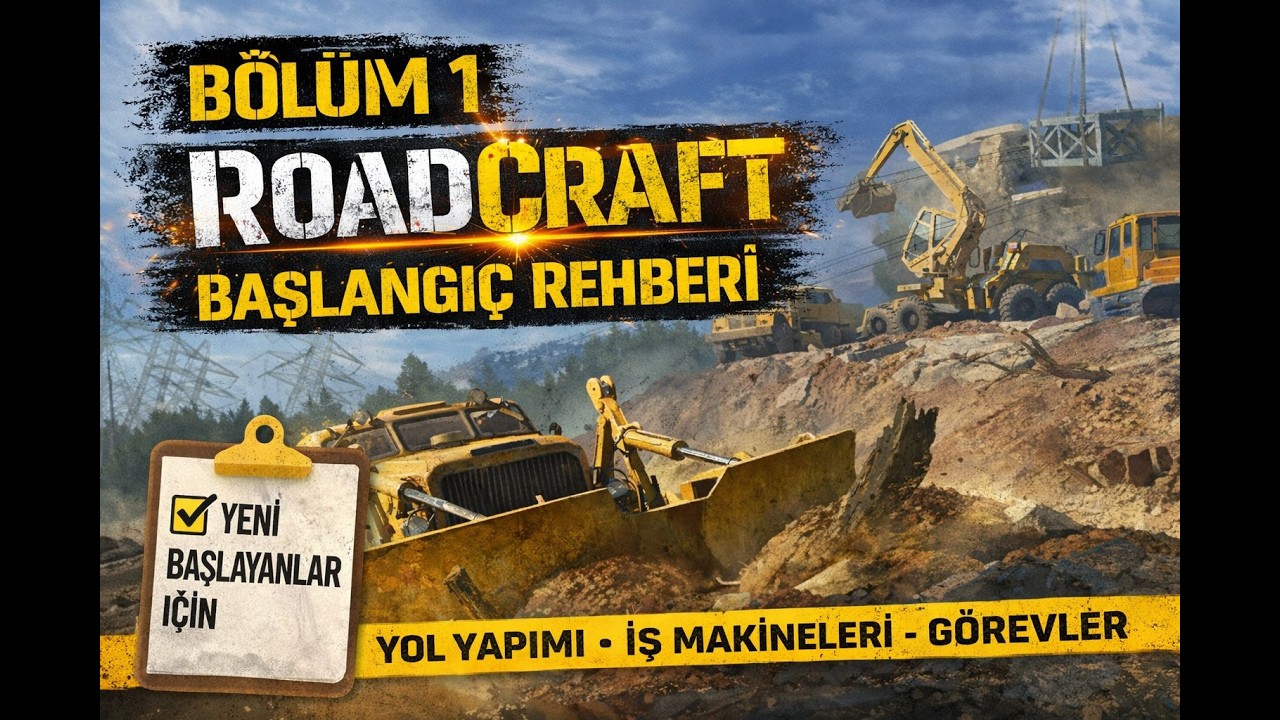 ROADCRAFT | BAŞLANGIÇ REHBERİ – BÖLÜM 1
