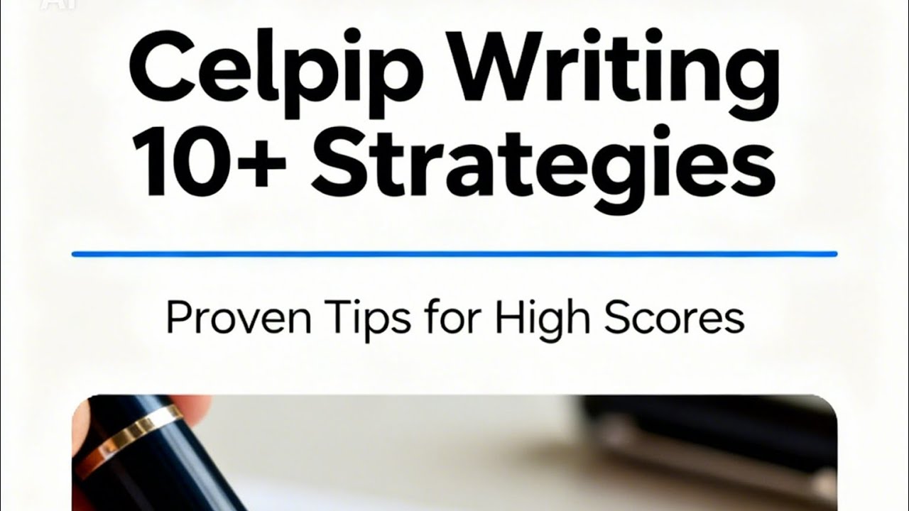 Strategies on Celpip Writing to get a 10+.                           Part 1 : Writing and Email