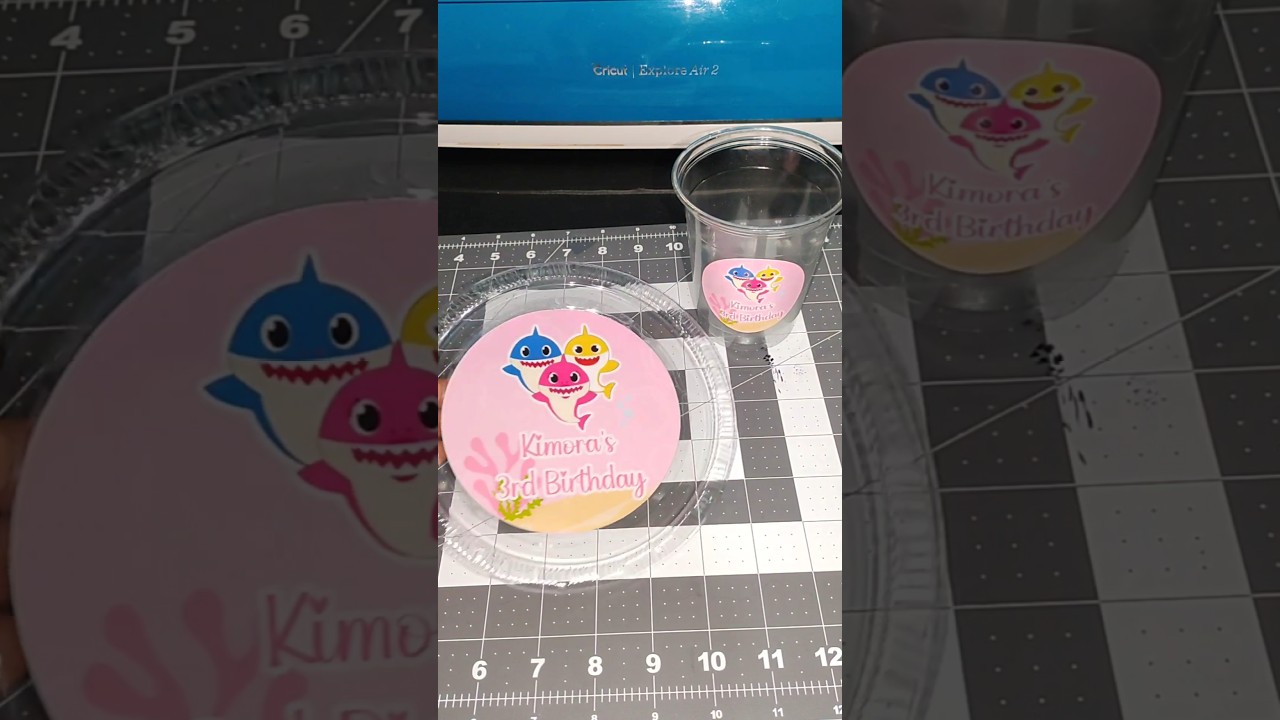 How to make CUSTOM PARTY PLATES #diy #tutorial #partydecorator #customplates #diyprojects #craft