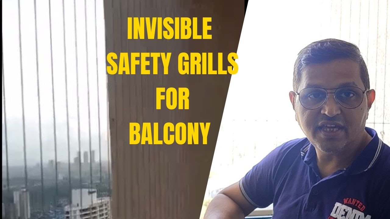 Invisible Safety Grill For Balcony | Invisible Grill Price | Invisible grill Mumbai | Safety Grills