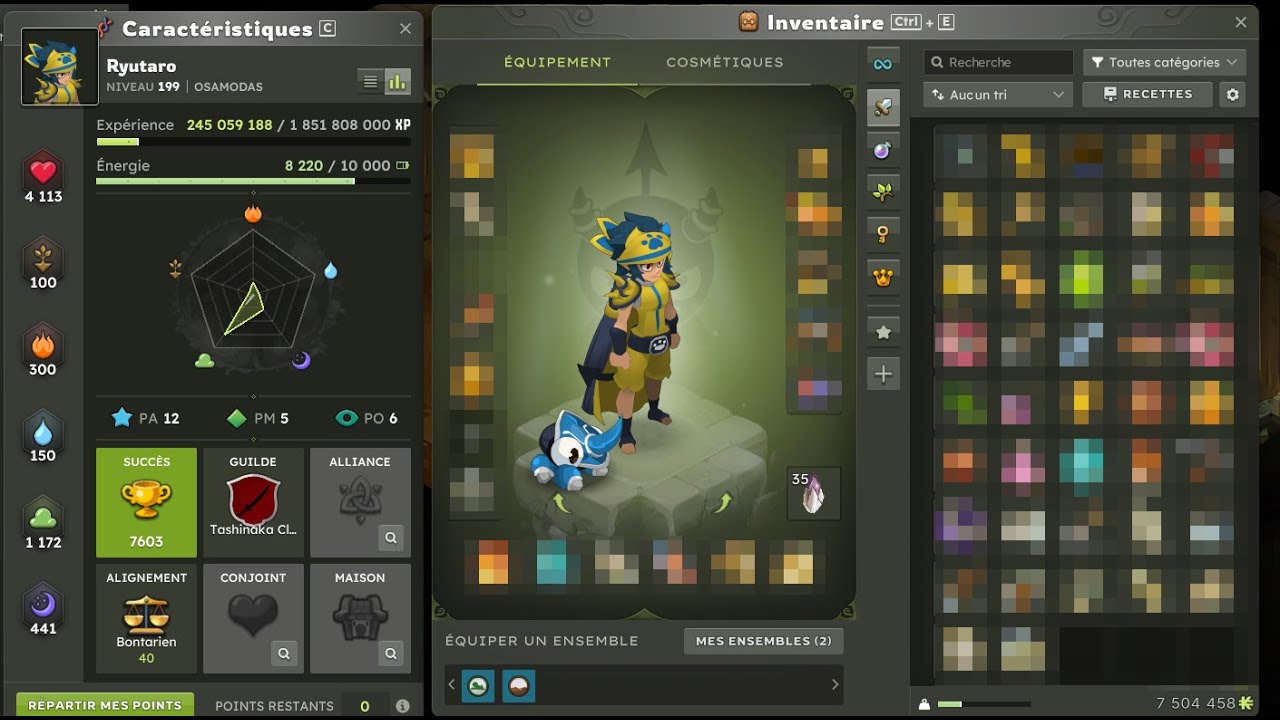 Les Randoms #4 Présentation des stuffs 199 et Bilan / Objectifs de la Team 1
