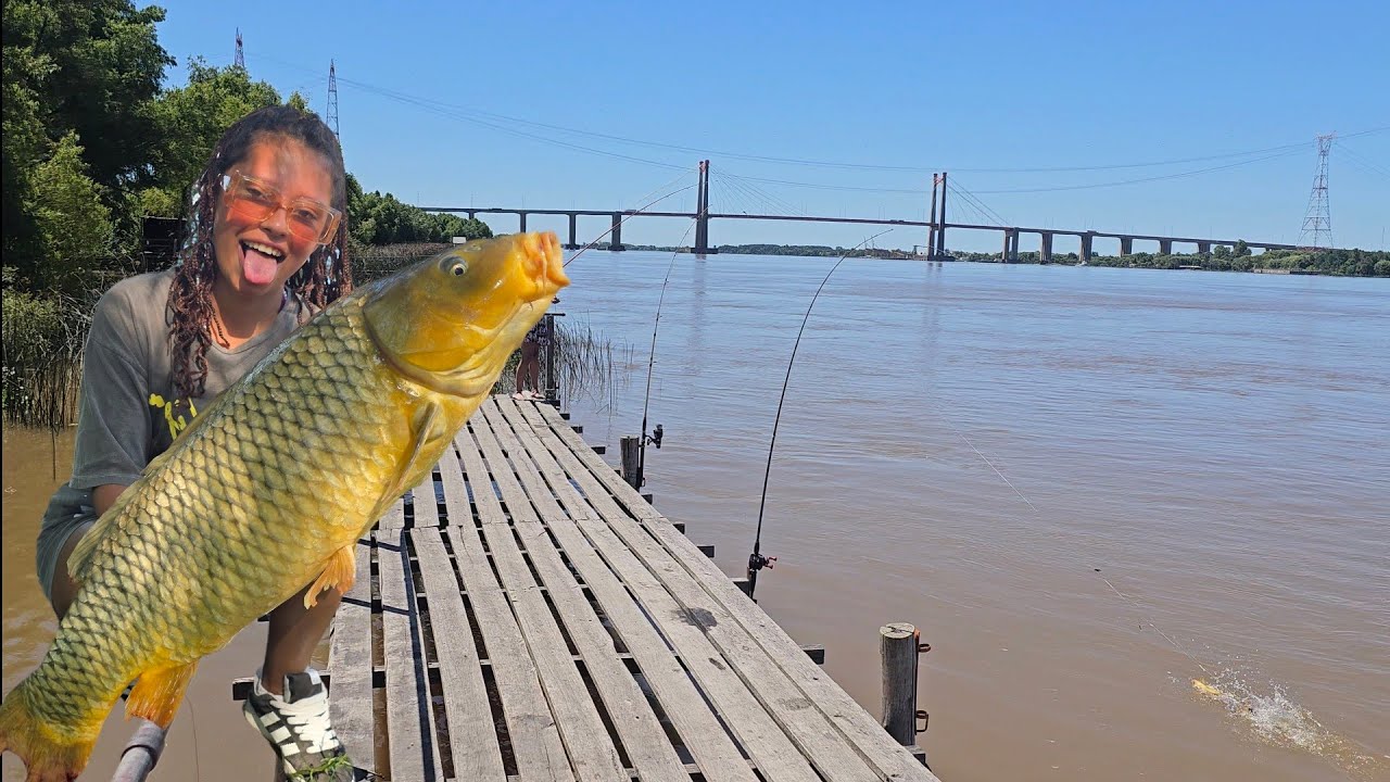 TREMENDA PESCA DE ESTE MUELLE! 🎣🎣🔥