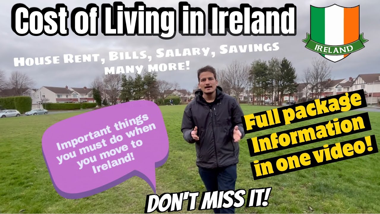 Ireland ಗೆ ಬಂದಾಗ ಏನೆಲ್ಲಾ ಮಾಡಬೇಕು? Cost of living, Salary, savings full package information #ireland