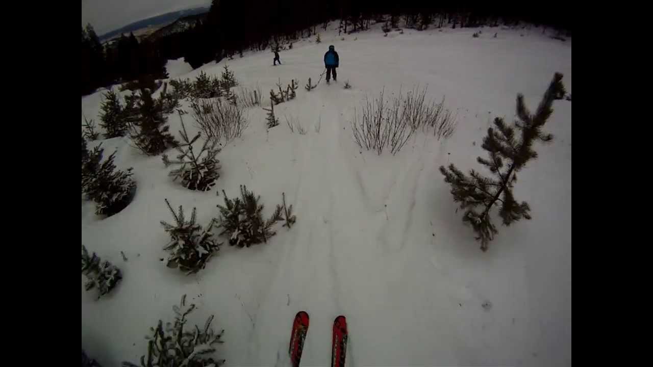 GoPro HD Skiing At Harper Mountain